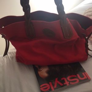 Authentic Dooney & Bourne Canvas Tote